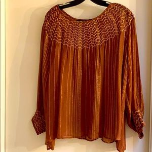 Anthropologie Love Sam Blouse